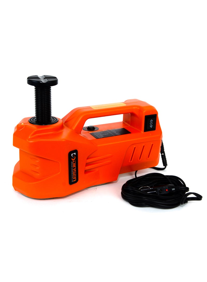 Electric Hydraulic Jack , 3 Ton Hydraulic 12V Car Floor Jack with long cord ( Max height 360mm) - Image 2